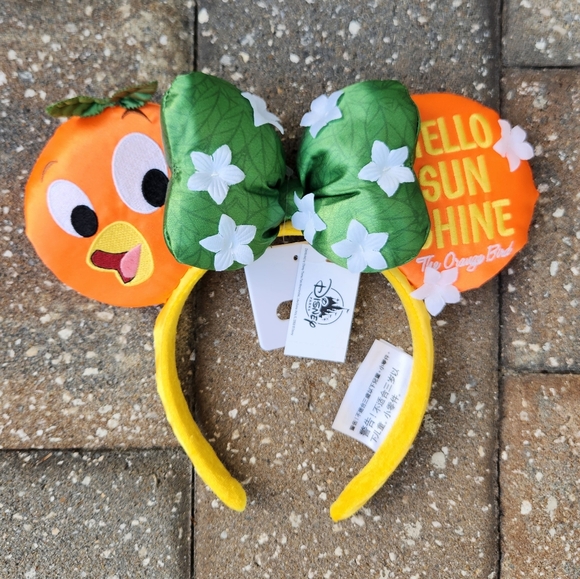 Disney Accessories - NWT Disney Epcot Flower & Garden Festival 2020 Orange Bird Ears